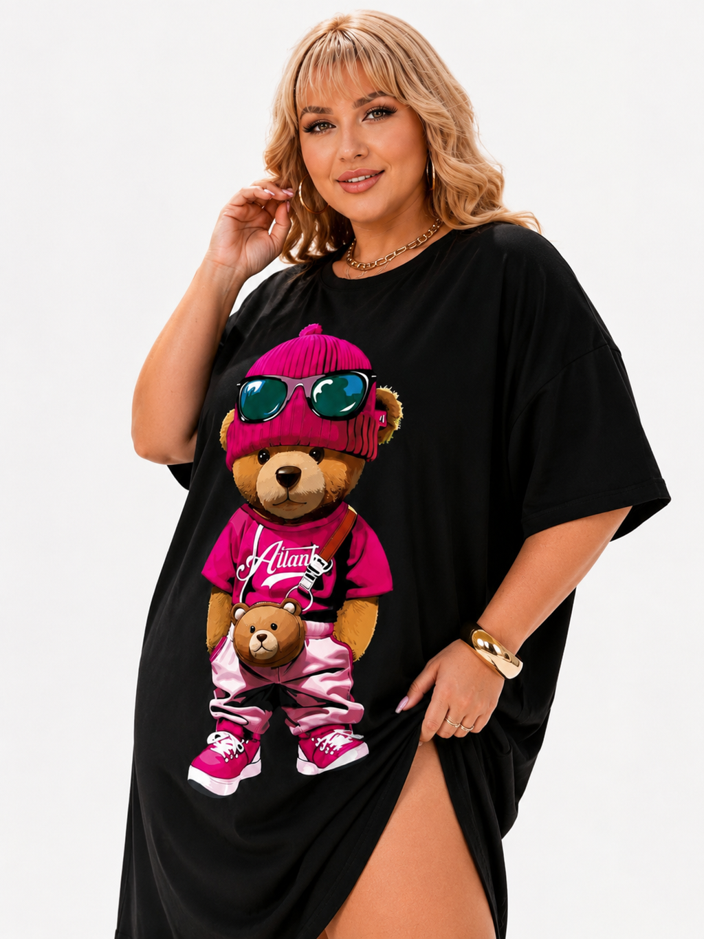Komfortní šaty Teddy Style