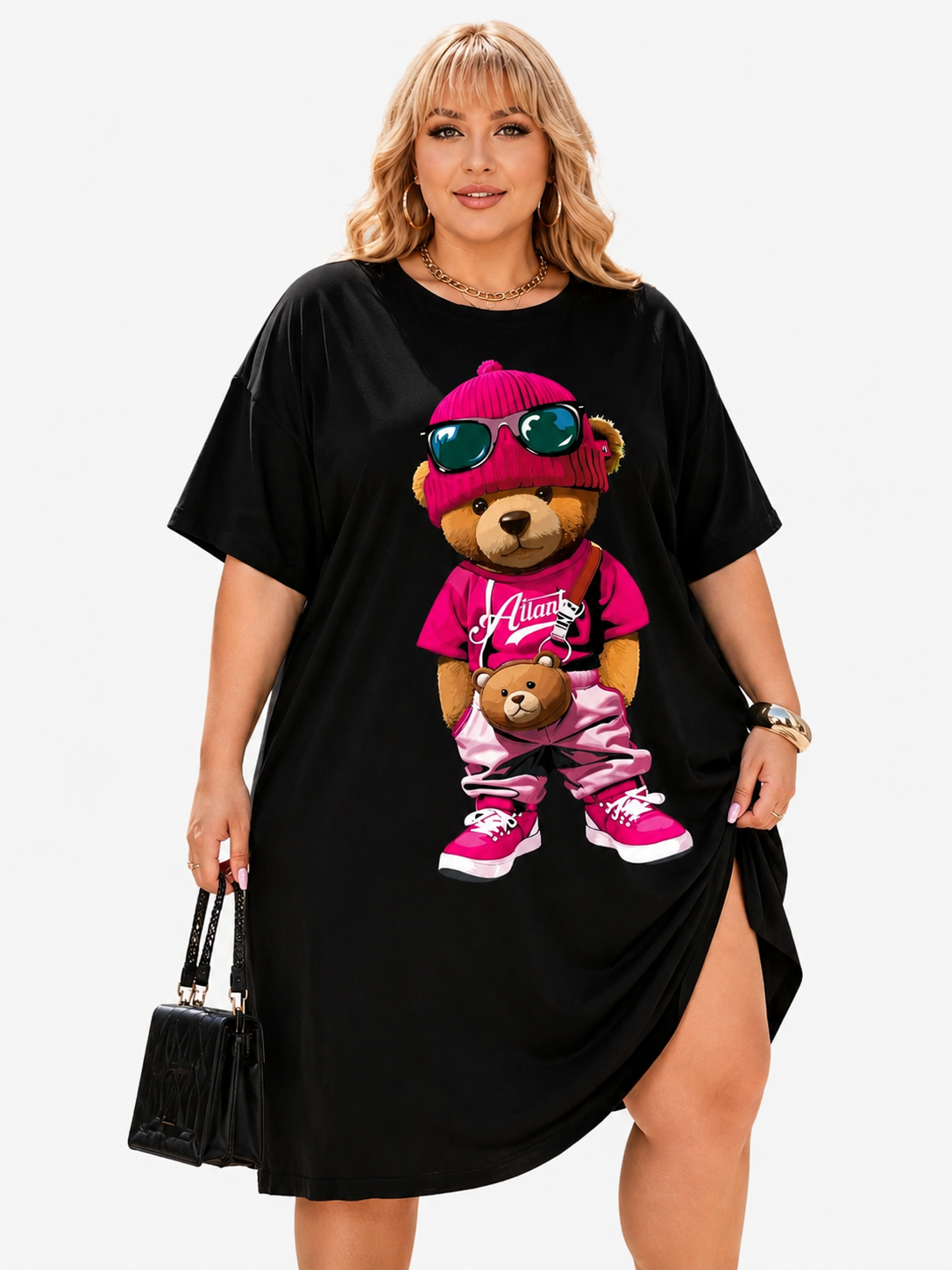 Komfortní šaty Teddy Style