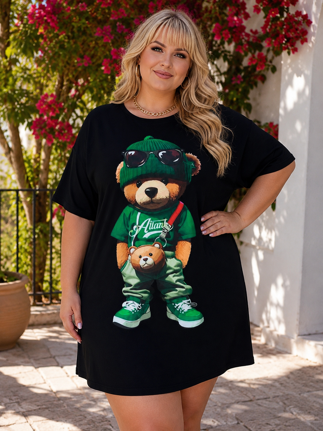 Komfortní šaty Teddy Style